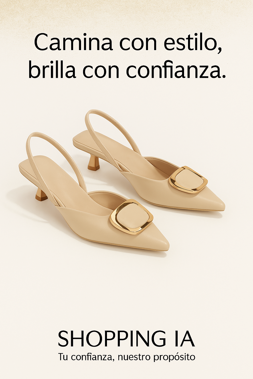 ✨ zapatos tipo SLINGBACKS de tacón bajo.